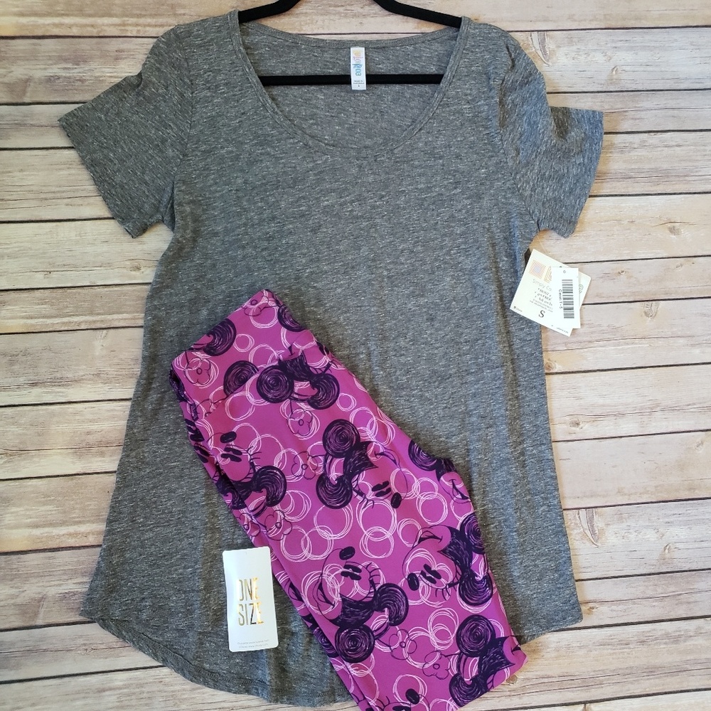 OS Minnie Mouse Leggings